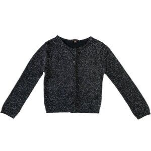 Imoga Cardigan Black Silver Sparkle 2